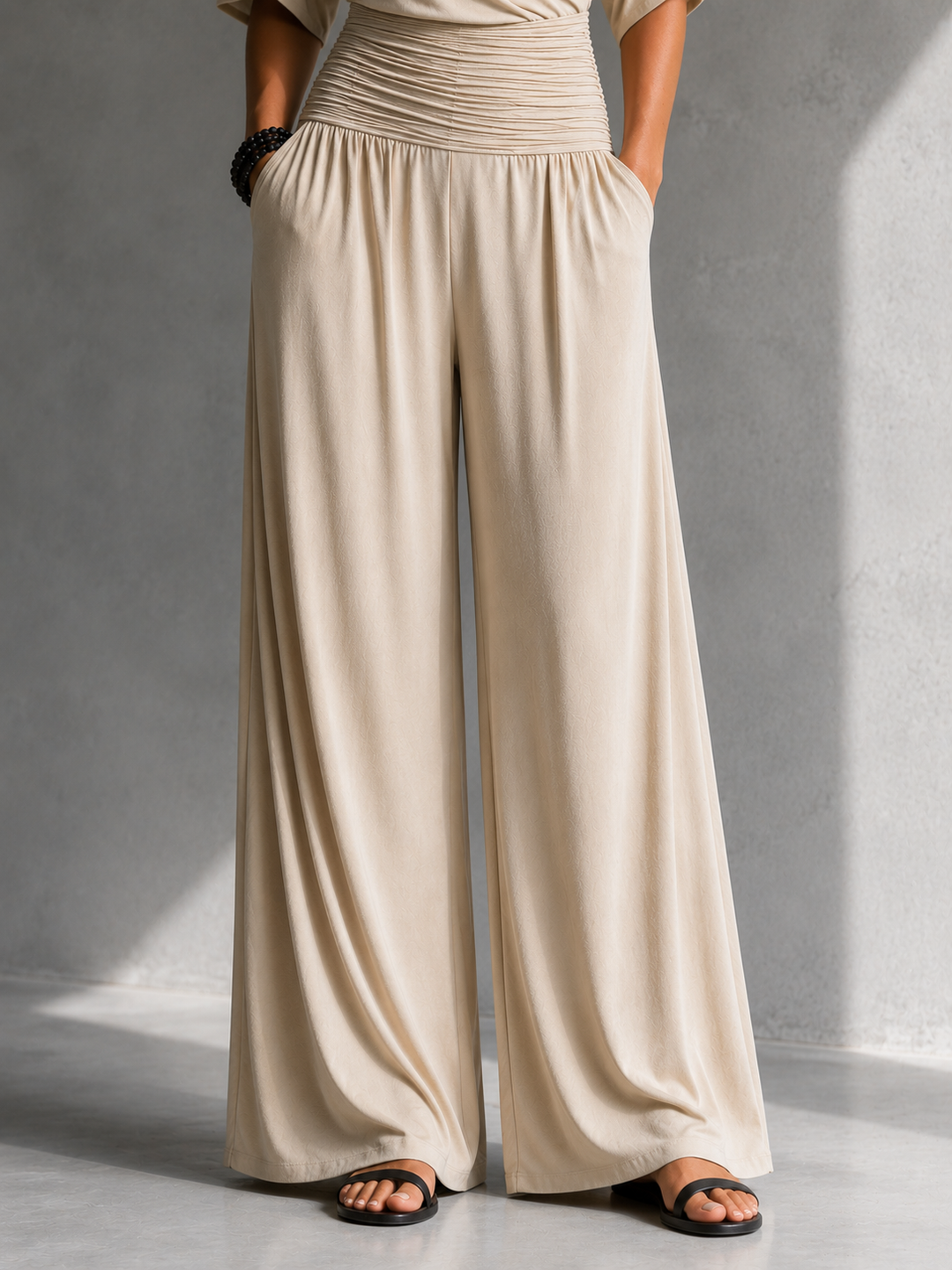 Nivara – Schulterfreier Jumpsuit