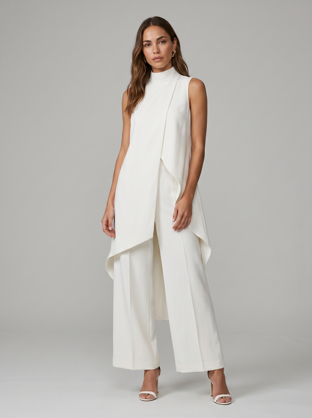 Arlise – Asymmetrisch geschnittenes, gewebtes Set