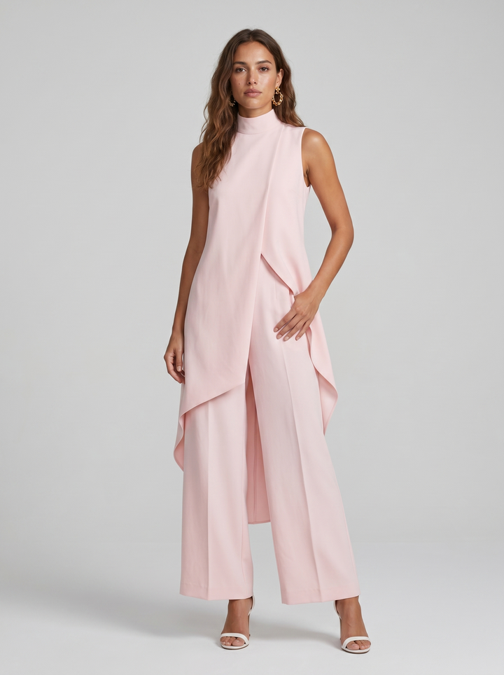 Arlise – Asymmetrisch geschnittenes, gewebtes Set