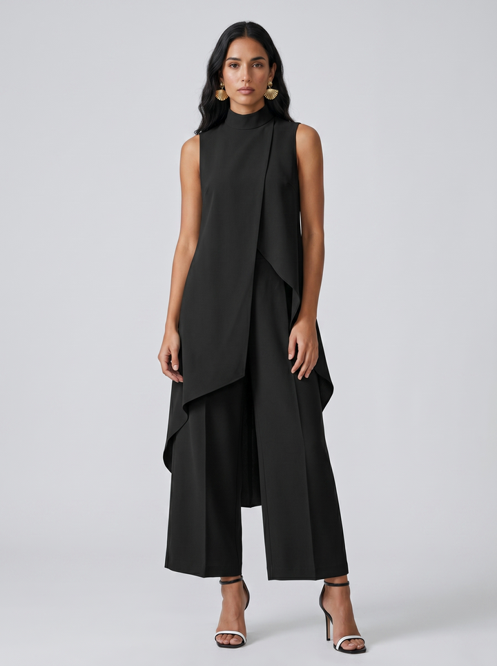 Arlise – Asymmetrisch geschnittenes, gewebtes Set