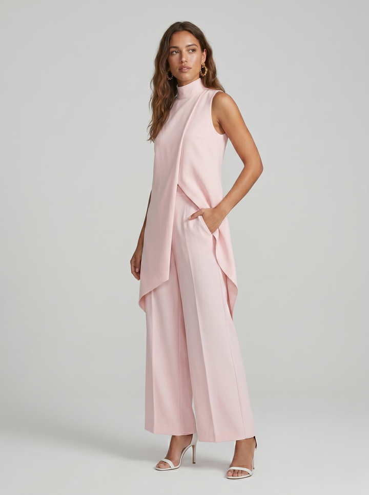 Arlise – Asymmetrisch geschnittenes, gewebtes Set