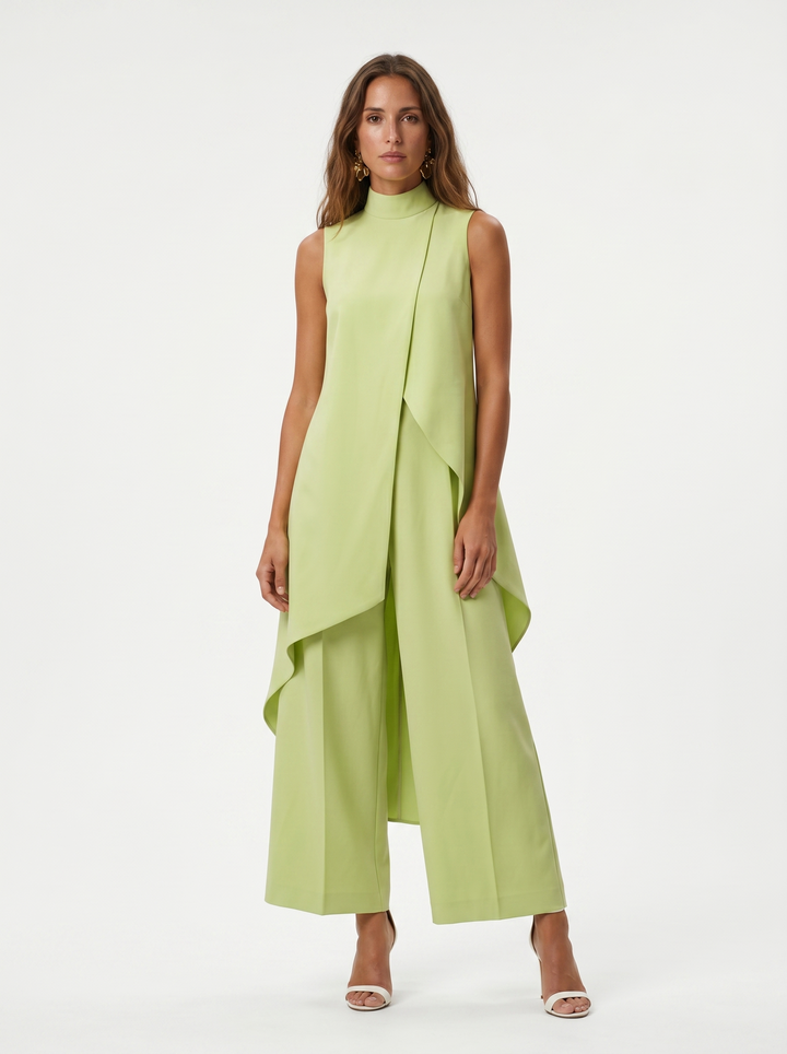 Arlise – Asymmetrisch geschnittenes, gewebtes Set