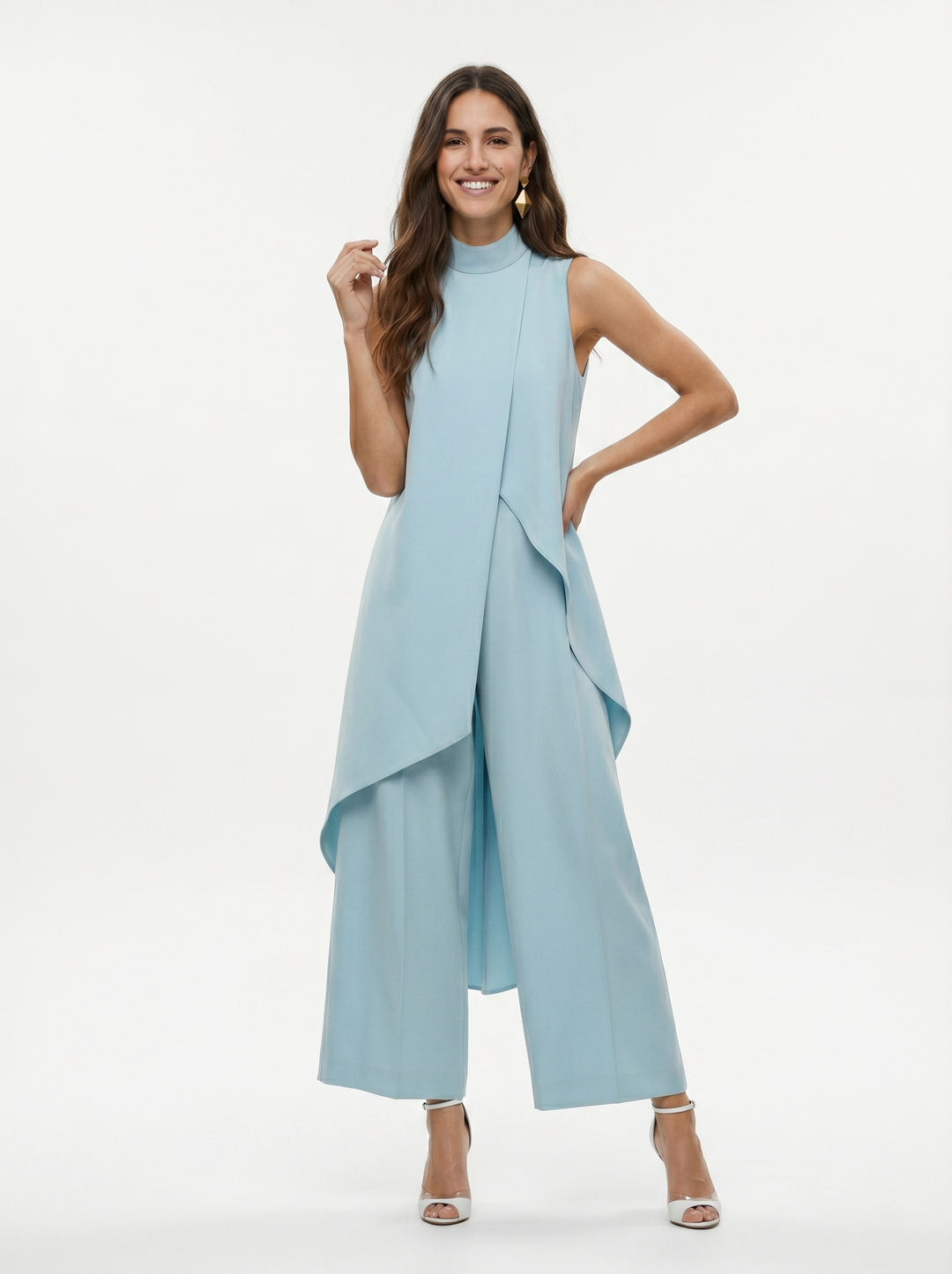 Arlise – Asymmetrisch geschnittenes, gewebtes Set