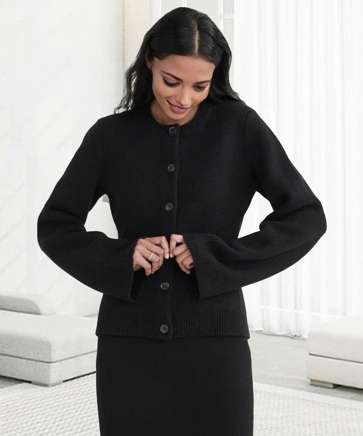 Leniva – Strickjacke mit Knopfleiste