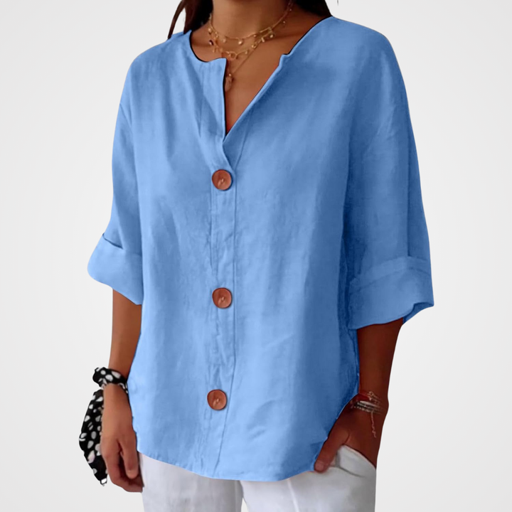 Noreli – kastig geschnittene Bluse