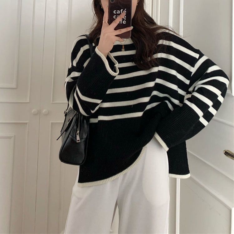 Lureva – Rollkragen-Strickpullover