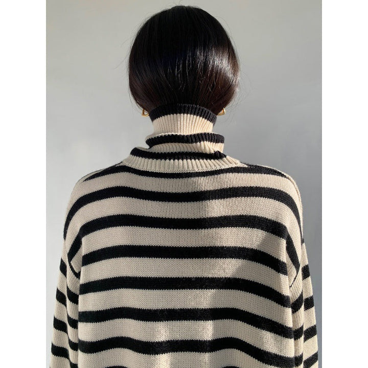Lureva – Rollkragen-Strickpullover