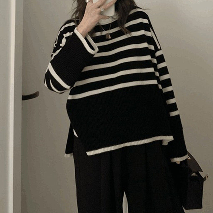 Lureva – Rollkragen-Strickpullover