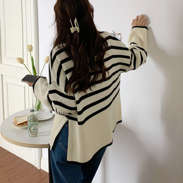 Lureva – Rollkragen-Strickpullover