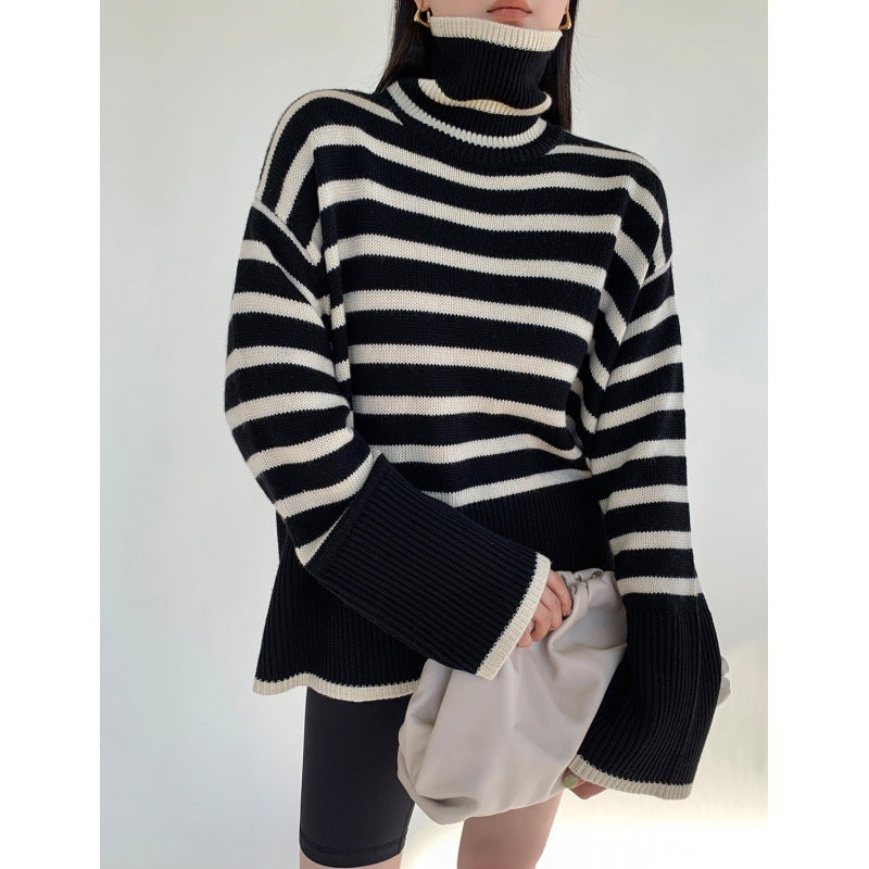 Lureva – Rollkragen-Strickpullover