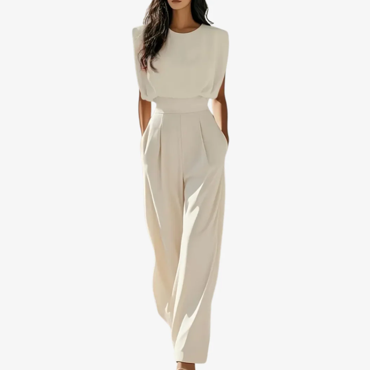 Mireva – Jumpsuit mit Taillengürtel