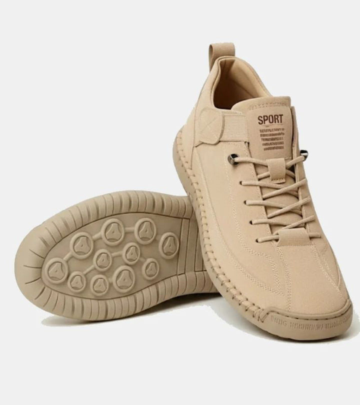 Kevara – Ledersneaker mit breiter Zehenbox