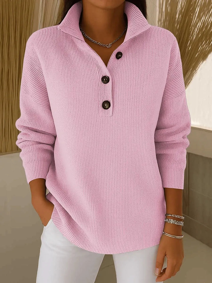 Ilenna – Polokragen-Strickpullover