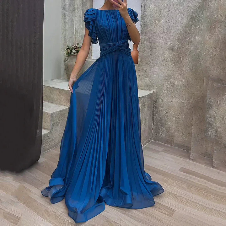 Vesara – Plissiertes Abendkleid