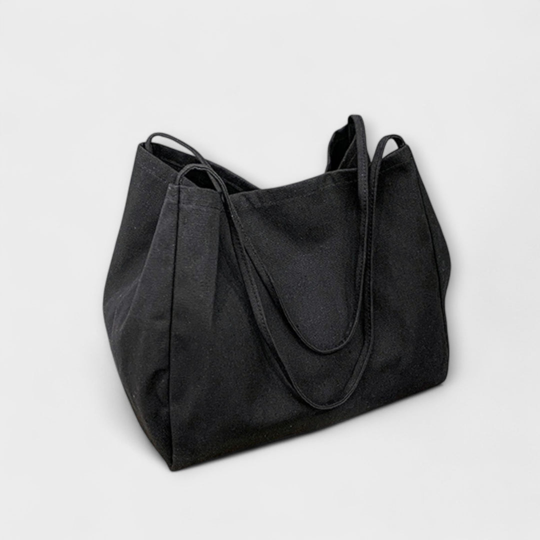 Evria – Große Canvas-Shopper-Tasche