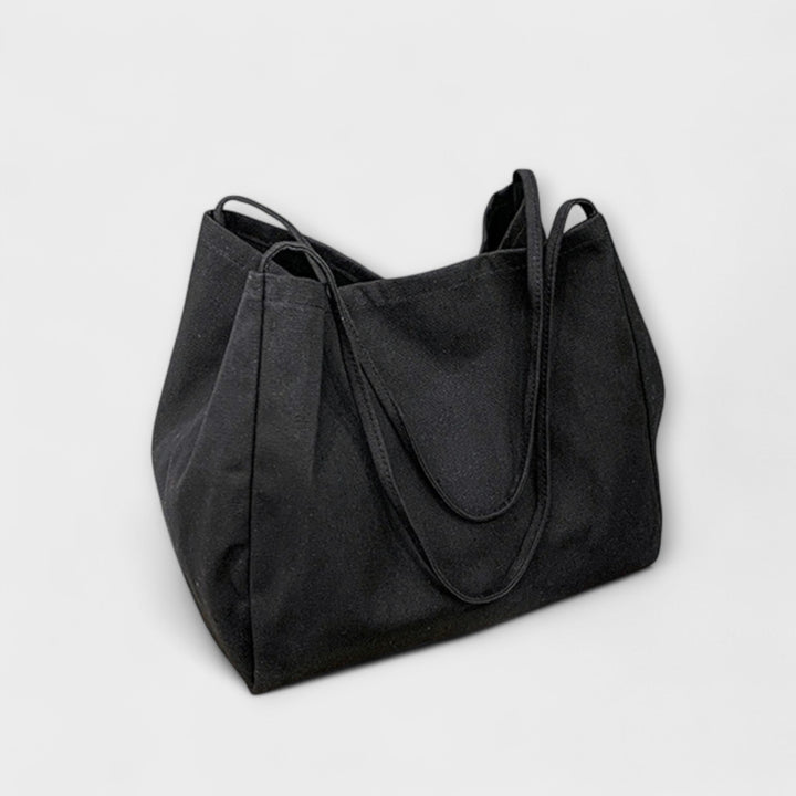 Evria – Große Canvas-Shopper-Tasche