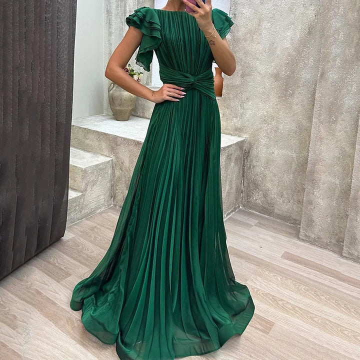 Vesara – Plissiertes Abendkleid