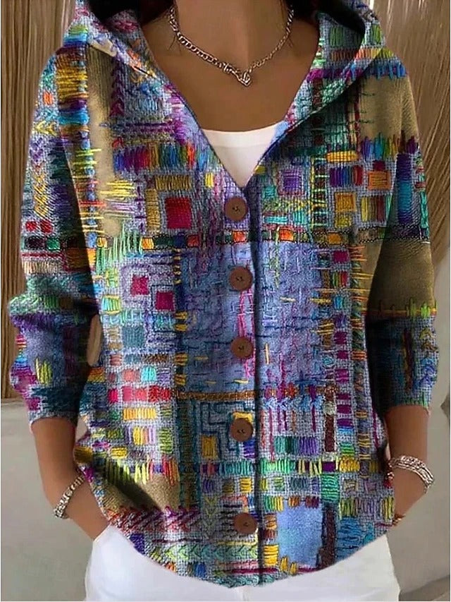 Rilena – lange Strickjacke