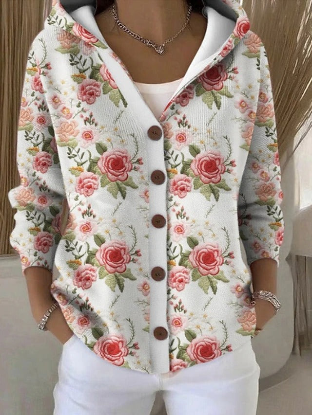Rilena – lange Strickjacke