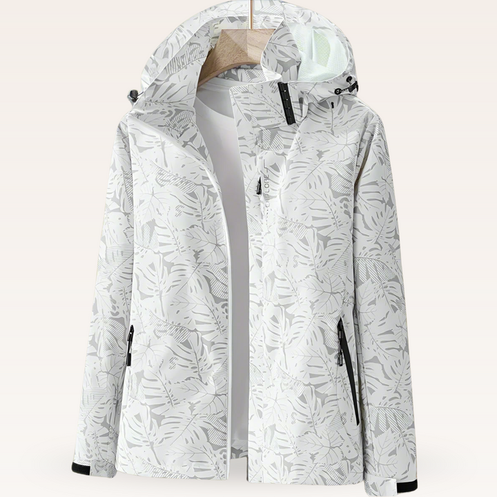 Luniva – Wasserabweisende Blattdruckjacke