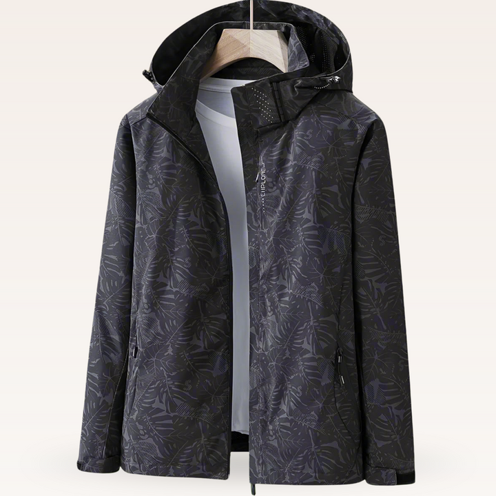 Luniva – Wasserabweisende Blattdruckjacke