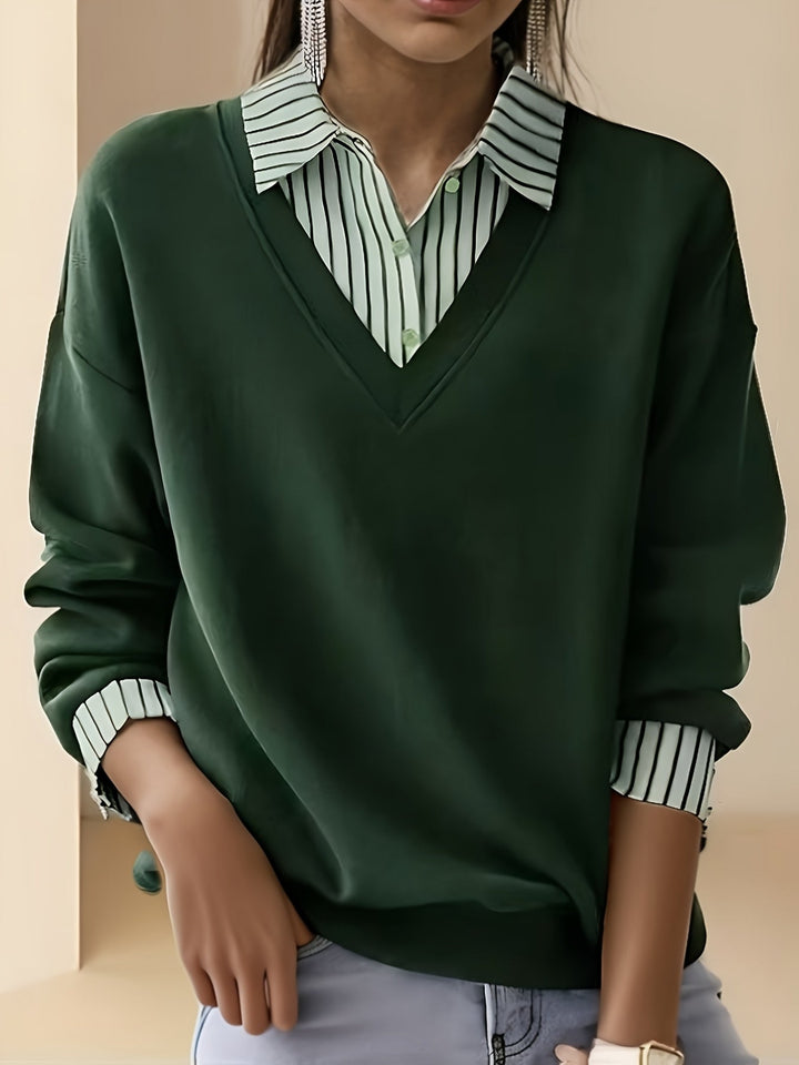 Calira – Mit Reverskragen, Strick-Poloshirt