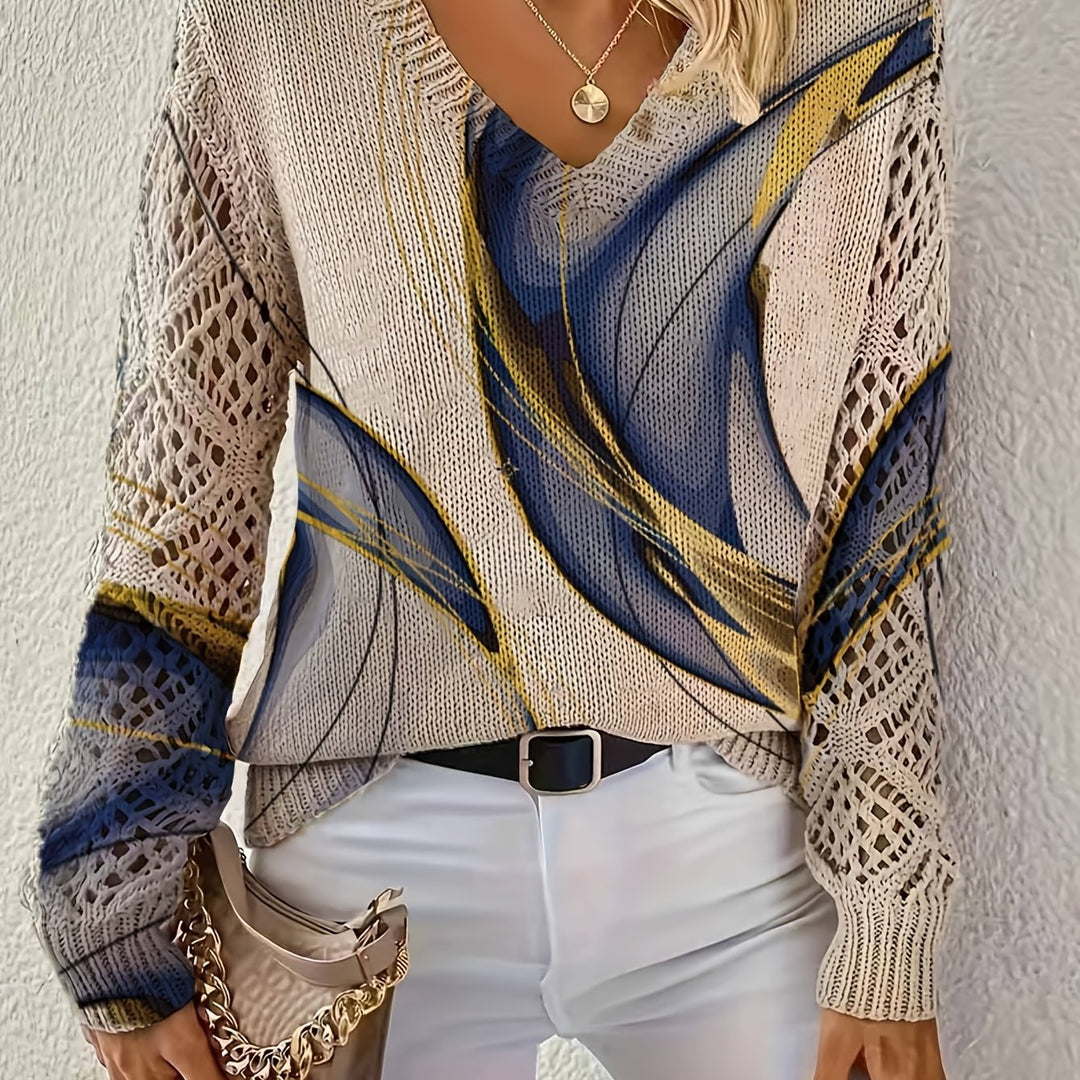 Novira – Offener Strickpullover