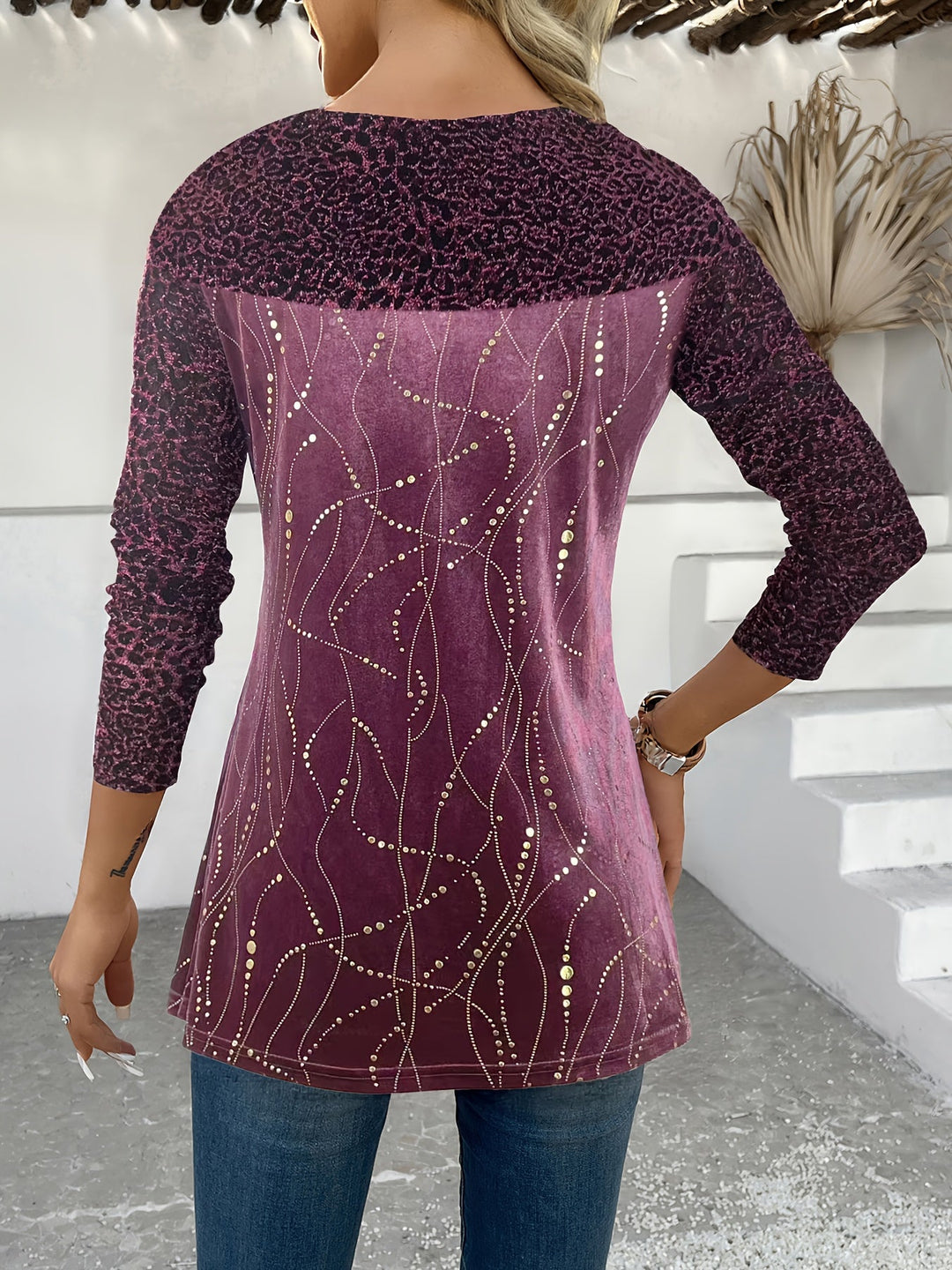 Avenya – Reverskragen-Strickpullover-Set