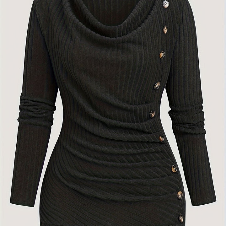 Solyne – Stricktop mit Rundhalsausschnitt
