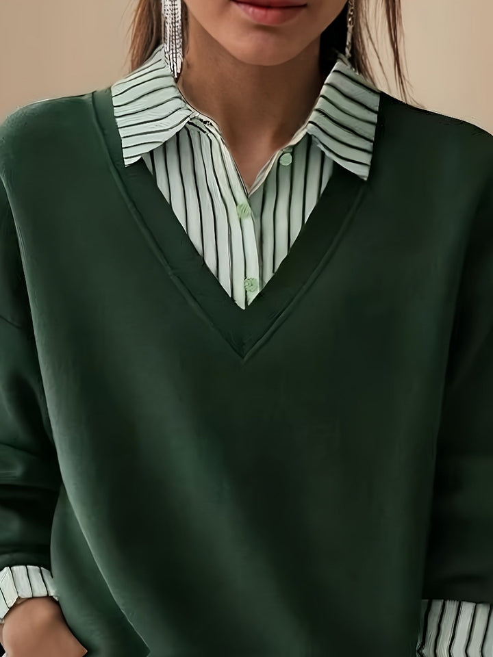 Calira – Mit Reverskragen, Strick-Poloshirt