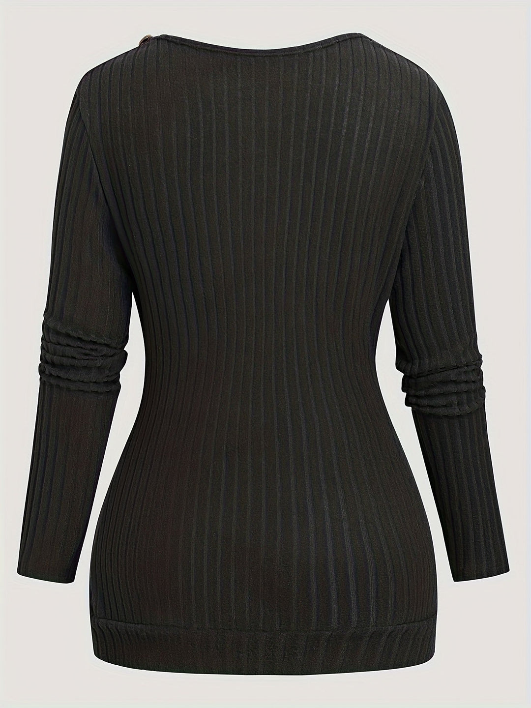 Solyne – Stricktop mit Rundhalsausschnitt