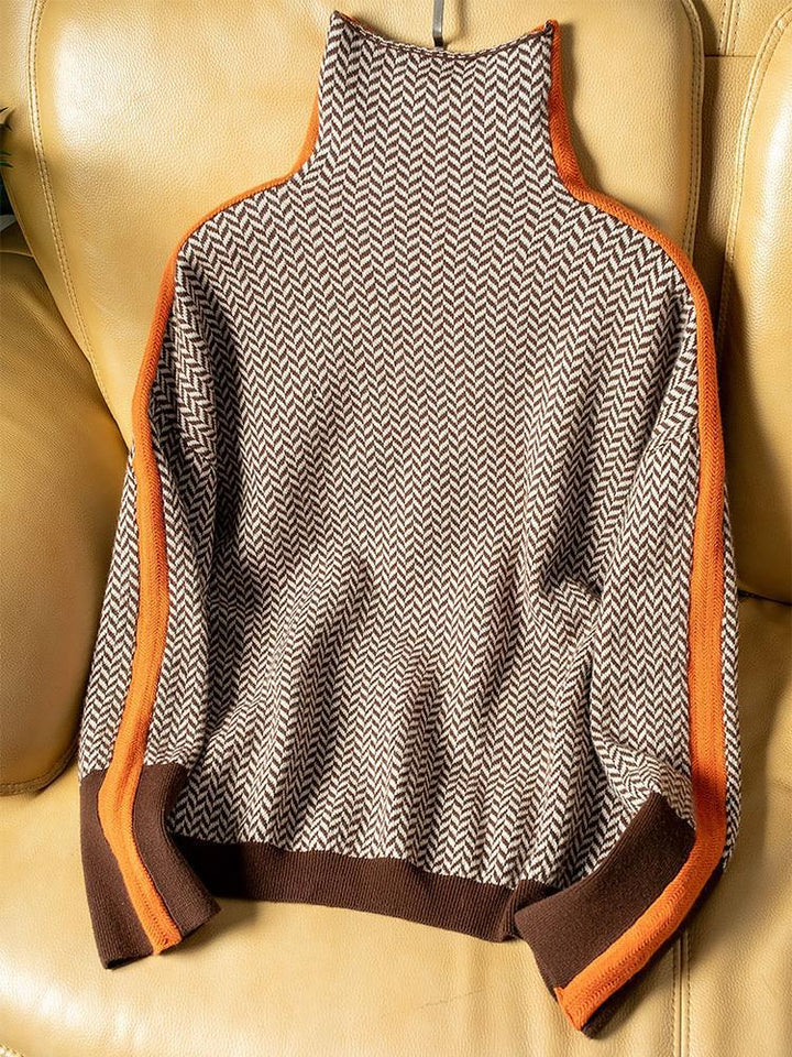Reniva – Rollkragen-Strickpullover