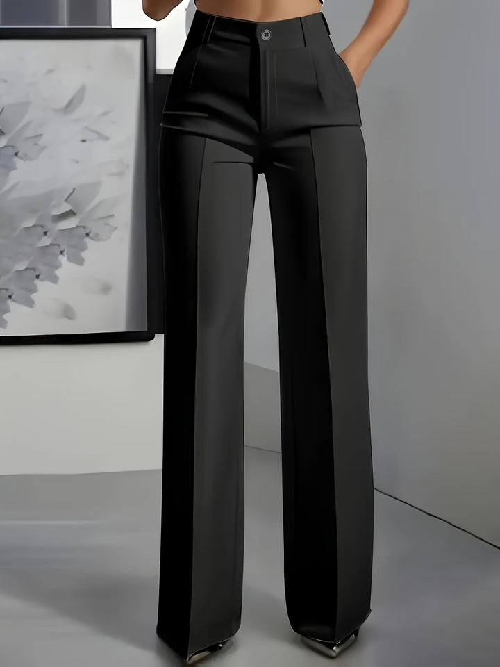 Ilyra – Hochtaillierte Stretch-Webhose