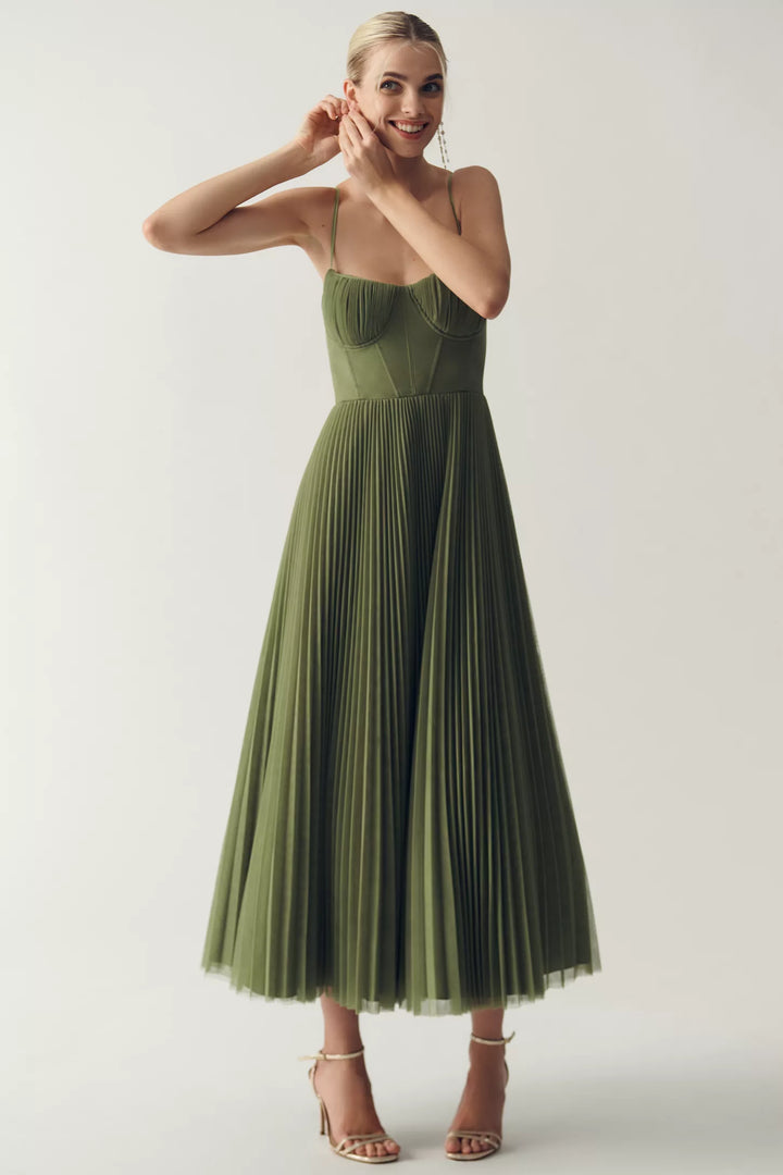 Solyne – rückenfreies gewebtes Kleid