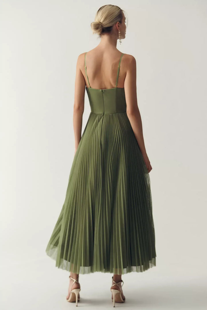 Solyne – rückenfreies gewebtes Kleid
