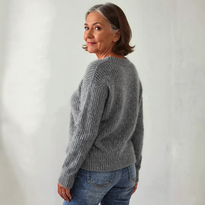 Tevian – Jacquard-Passe-Pullover