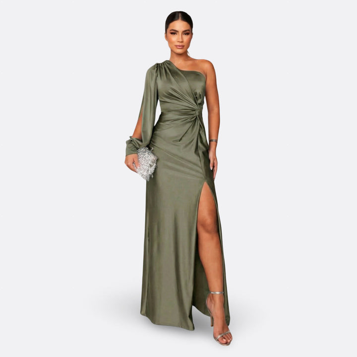 Silara – Maxikleid mit V-Ausschnitt