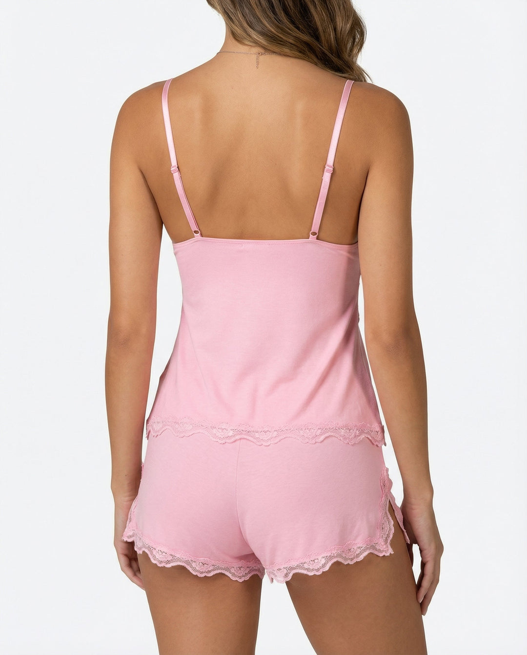 Neraya – Tiefer V-Ausschnitt, Spitzenbesatz, Dessous-Set