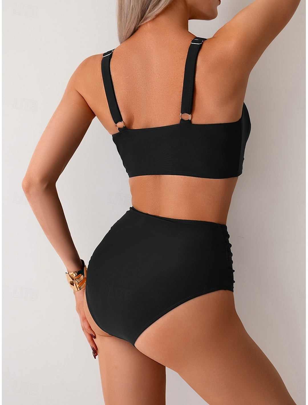 Sivara – gerafftes Trikot-Bikini-Set