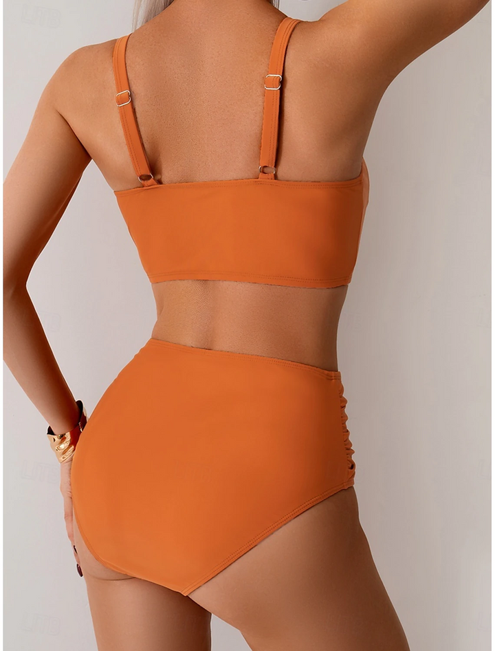 Sivara – gerafftes Trikot-Bikini-Set