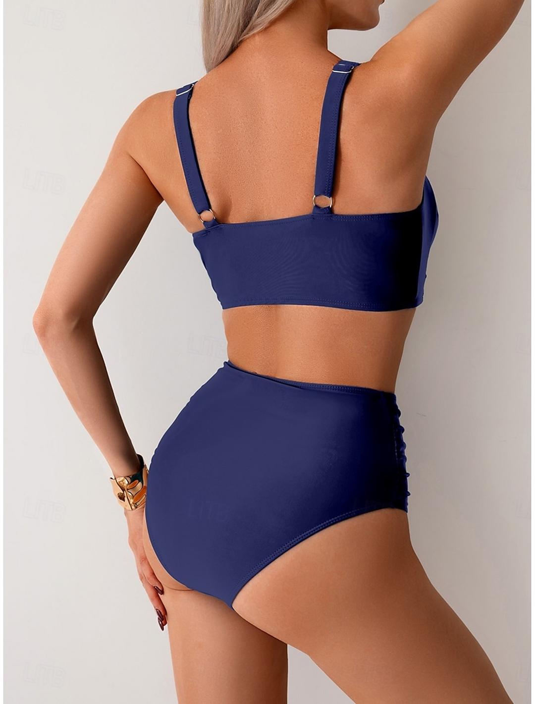 Sivara – gerafftes Trikot-Bikini-Set