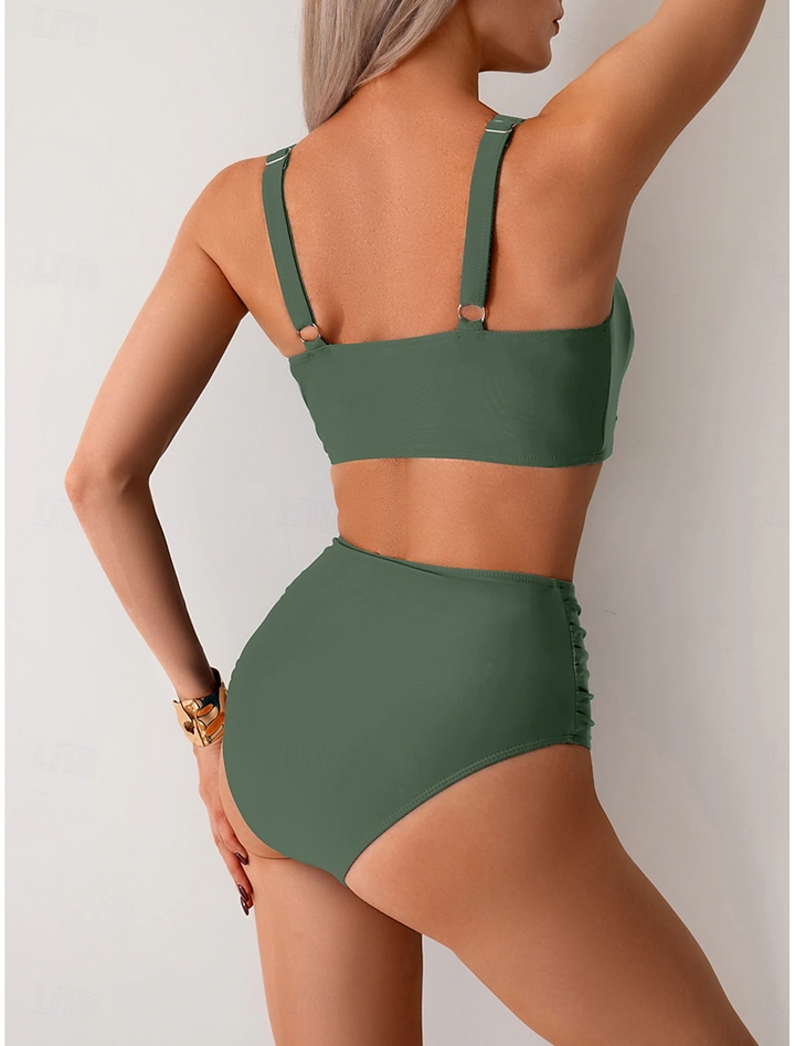 Sivara – gerafftes Trikot-Bikini-Set