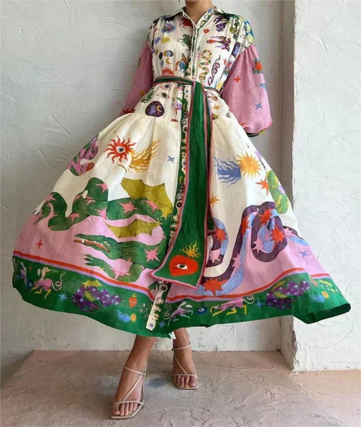 Jovena – Volumenkleid