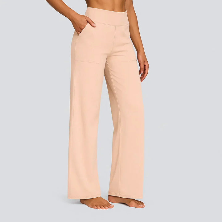 Rylena – hochtaillierte Stretch-Webhose