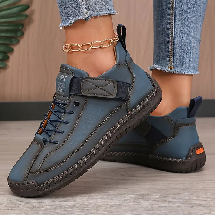 Kevara – Ledersneaker mit breiter Zehenbox