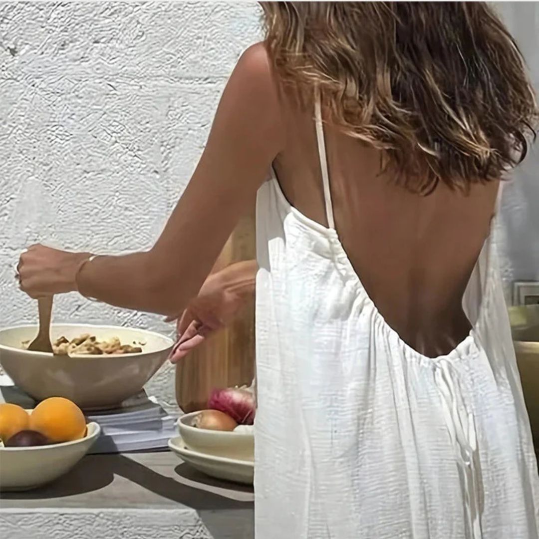 Talira – Strickkleid mit verstellbarem Rücken