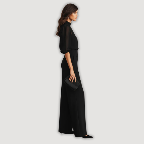 Nivora – Weitbeiniges, transparentes Set