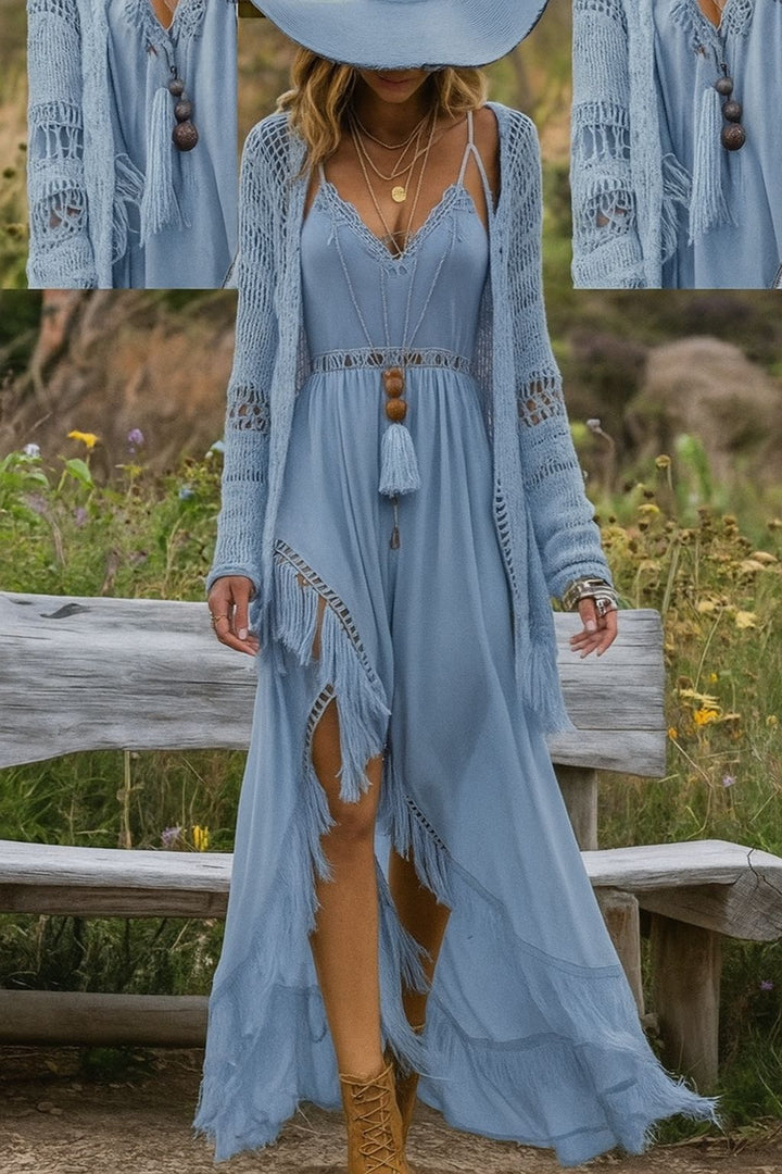 Nareli – Zweiteiliges Stretchstrickset