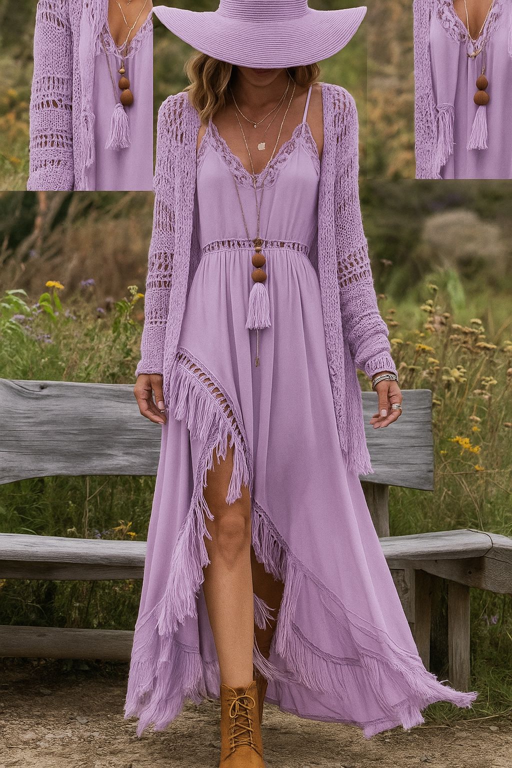 Nareli – Zweiteiliges Stretchstrickset