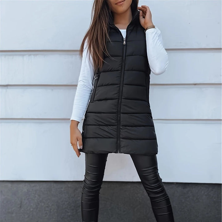 Luniva – ärmellose Pufferjacke mit Baumwollfüllung